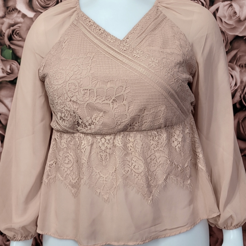 Cleo Lace Blouse NWT